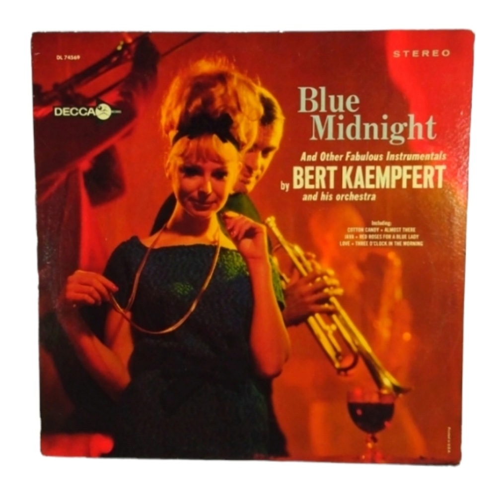 Bert Kaempfert Blue Midnight LP Vinyl Record